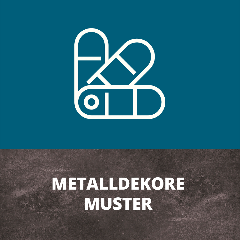 A5 Metalldekor Alu